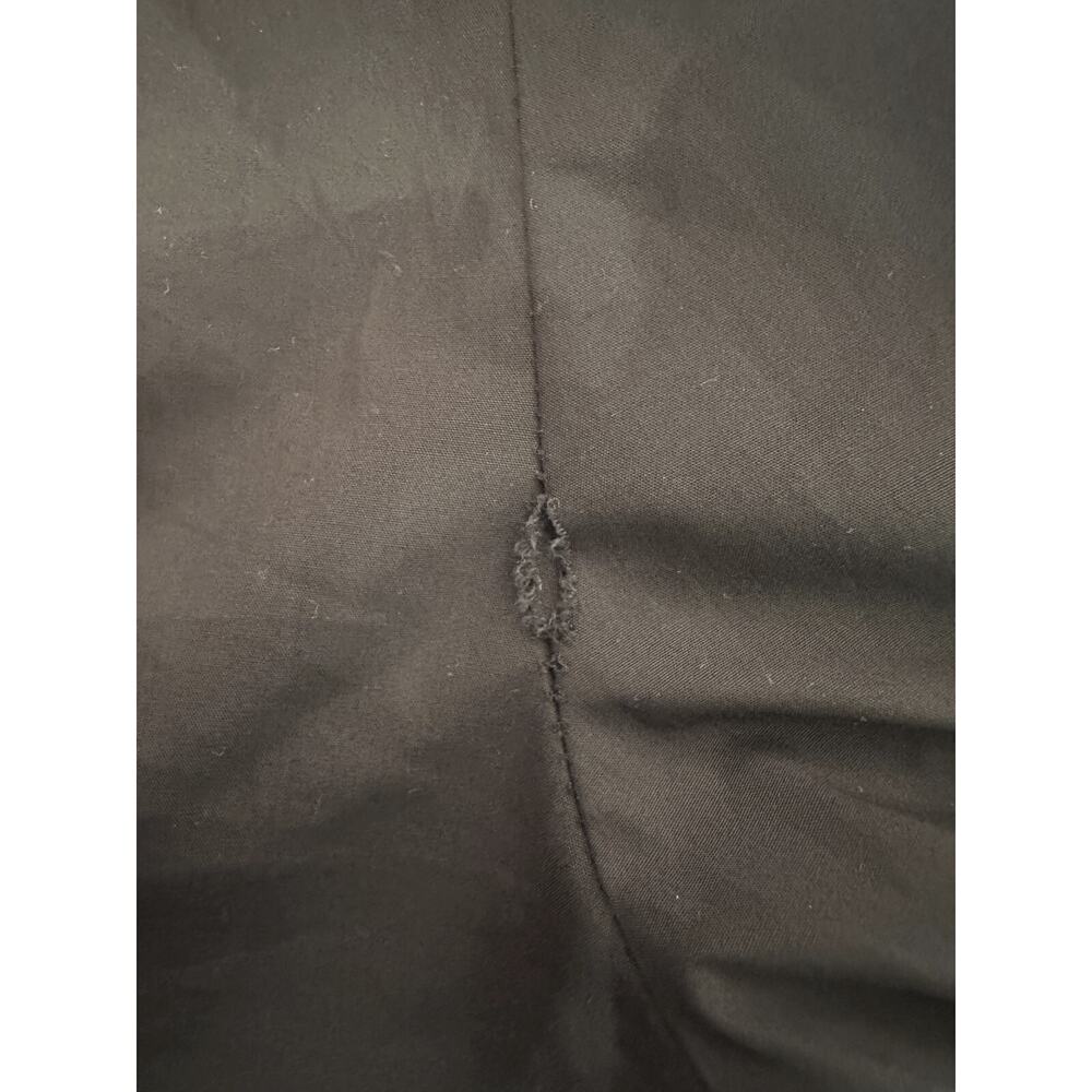 *Flawed* Victorian Choice Black Blouse Steampunk Witchy Goth Button Top Medium - Picture 14 of 16